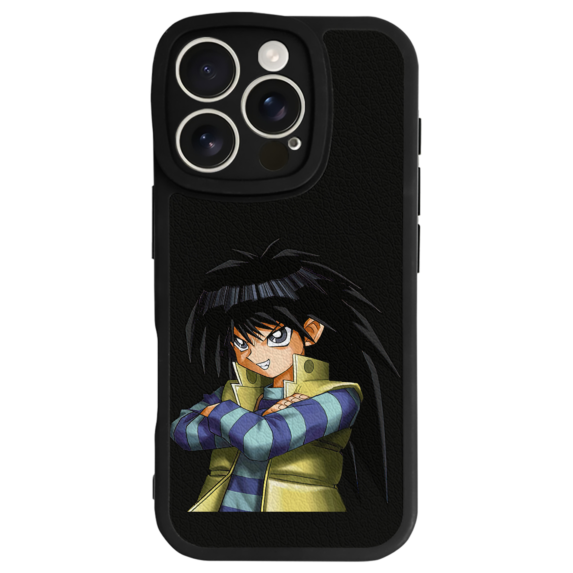 遊☆戯☆王 Yu-Gi-Oh! 【iPhone 16シリーズ対応】シリコンスマホケース（レザー調） 材質：シリコン